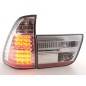 LED taillights BMW X5 E53 98-02 chrome