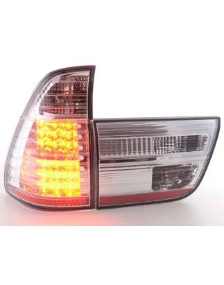 LED taillights BMW X5 E53 98-02 chrome