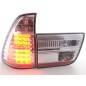 LED taillights BMW X5 E53 98-02 chrome