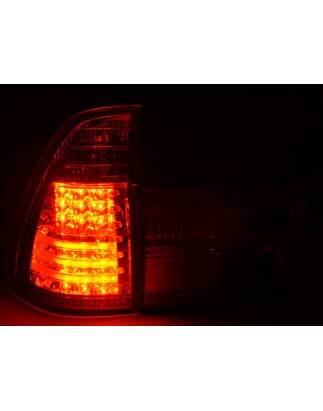 LED taillights BMW X5 E53 98-02 chrome