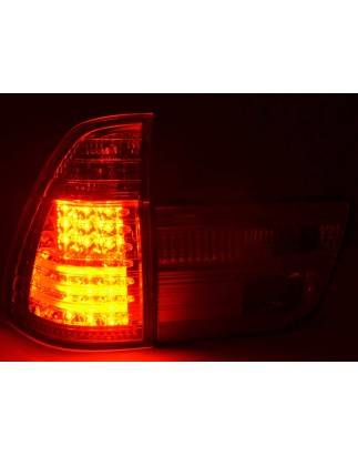 LED taillights BMW X5 E53 98-02 chrome