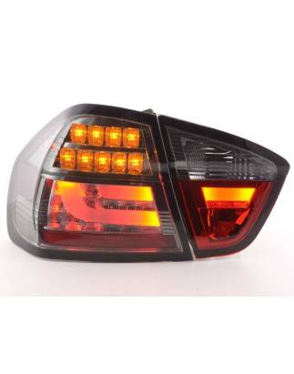 LED taillights set BMW 3-series E90 Limo 05-08 black