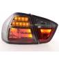 LED taillights set BMW 3-series E90 Limo 05-08 black