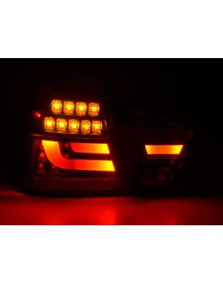 Kit feux arrière LED BMW Série 3 E90 Limo 05-08 rouge / noir