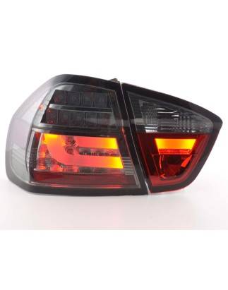 LED taillights set BMW 3-series E90 Limo 05-08 black