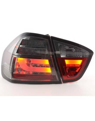 LED taillights set BMW 3-series E90 Limo 05-08 black