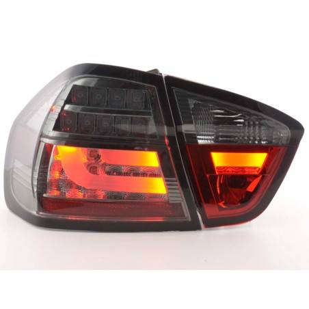 LED taillights set BMW 3-series E90 Limo 05-08 black