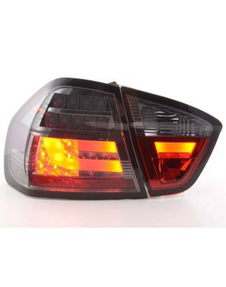 LED taillights set BMW 3-series E90 Limo 05-08 black