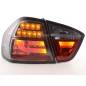 LED taillights set BMW 3-series E90 Limo 05-08 black