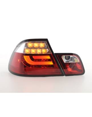 Kit feux arrières LED BMW Série 3 E46 Coupé 03-07 rouge / clair