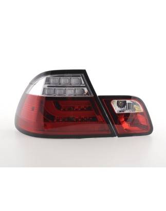 Kit feux arrières LED BMW Série 3 E46 Coupé 03-07 rouge / clair