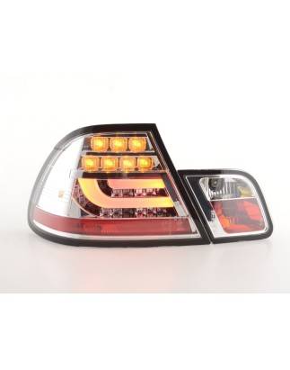 LED taillights set BMW 3er E46 Coupe 03-07 chrome