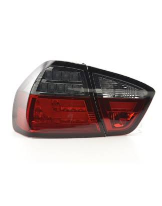 Kit feux arrière LED BMW Série 3 E90 Limo 05-08 rouge / noir