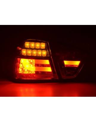 LED taillights set BMW 3-series E90 Limo 05-08 red / black