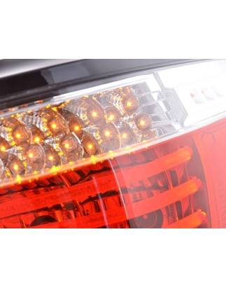 LED taillights set BMW 5 series E60 sedan 08-09 red / clear