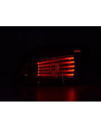 LED taillights set BMW 5 series E60 sedan 08-09 red / black