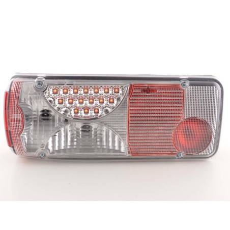 LED taillights set Mercedes Zetros 08- chrome