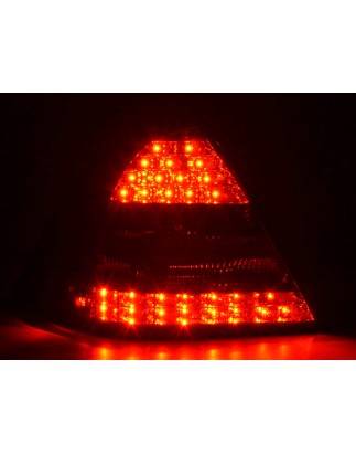 LED taillights set Mercedes C-Class W203 Limo 01-04 black