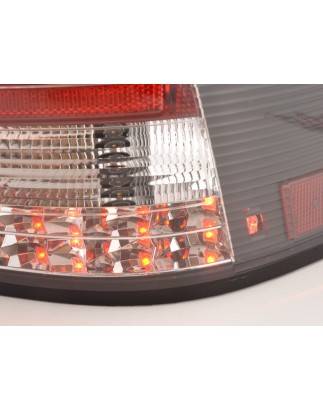 LED taillights set Mercedes C-Class W203 Limo 05-07 black