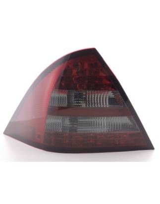 Kit feux arrière LED Mercedes Classe C W203 Limo 05-07 rouge / noir