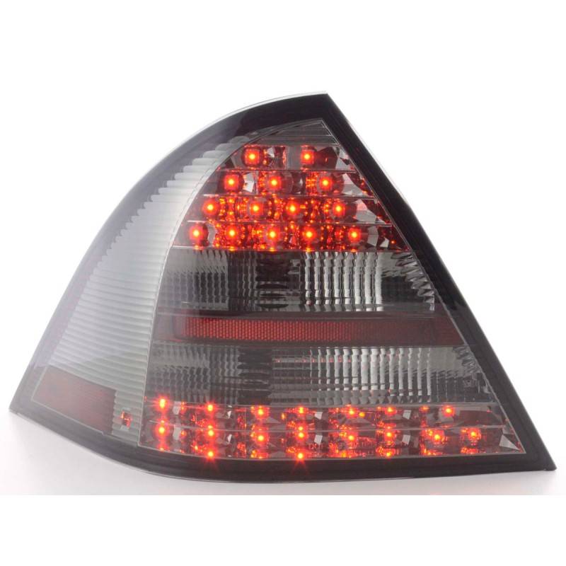 LED taillights set Mercedes C-Class W203 Limo 05-07 black