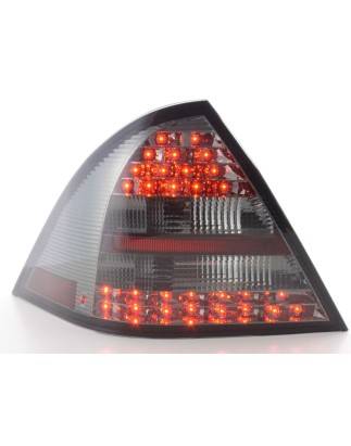 LED taillights set Mercedes C-Class W203 Limo 05-07 black