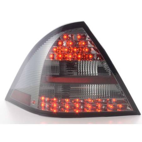 LED taillights set Mercedes C-Class W203 Limo 05-07 black