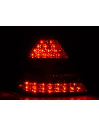 LED taillights set Mercedes C-Class W203 Limo 05-07 black