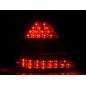 LED taillights set Mercedes C-Class W203 Limo 05-07 black