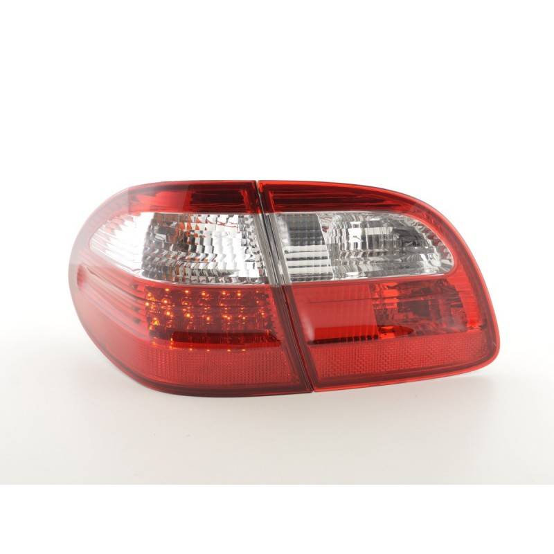 LED taillights set Mercedes E-Class Kombi (210) 99-03 red / clear