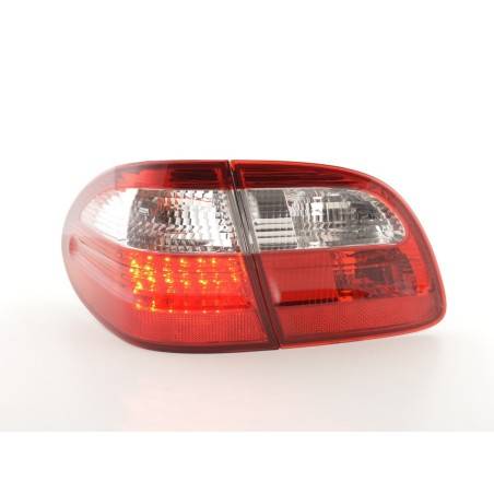 LED taillights set Mercedes E-Class Kombi (210) 99-03 red / clear