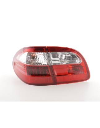 LED taillights set Mercedes E-Class Kombi (210) 99-03 red / clear