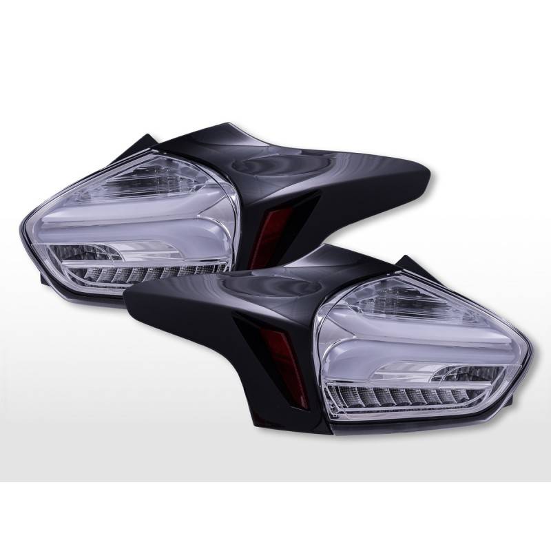 LED taillights Ford Focus (C346) 2015-2018 chrome