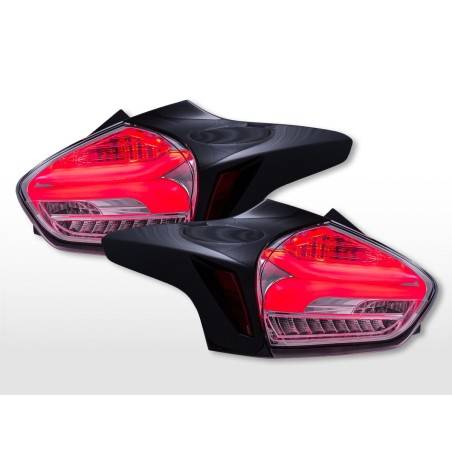 LED taillights Ford Focus (C346) 2015-2018 chrome