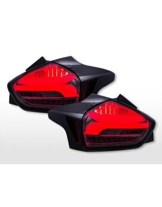 LED taillights Ford Focus (C346) 2015-2018 smoke