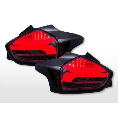 LED taillights Ford Focus (C346) 2015-2018 smoke