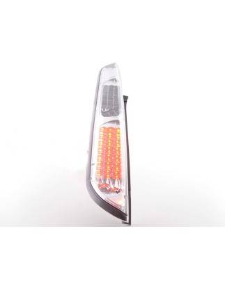 LED taillights set Ford Focus 2 5-door 04-08 chrome