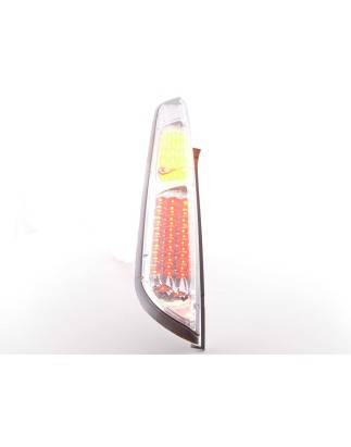 LED taillights set Ford Focus 2 5-door 04-08 chrome