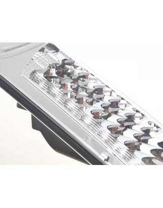 LED taillights set Ford Focus 2 5-door 04-08 chrome