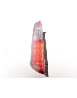 LED taillights set Ford Focus 2 5-door 04-08 red / clear