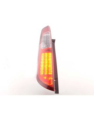 LED taillights set Ford Focus 2 5-door 04-08 red / clear