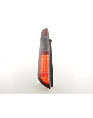 LED taillights set Ford Focus 2 5-door 04-08 red / black