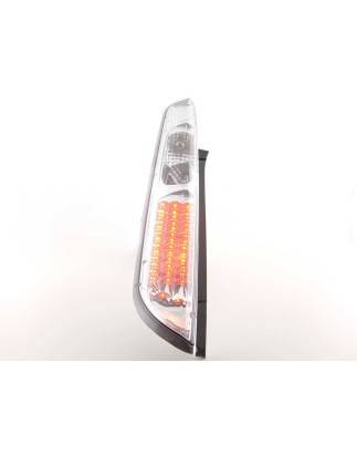 LED taillights set Ford Focus 2 5-door 08-10 chrome