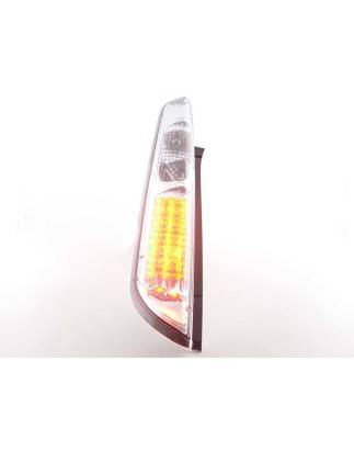 LED taillights set Ford Focus 2 5-door 08-10 chrome