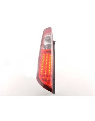 LED taillights set Ford Focus 2 5-door 08-10 red / clear