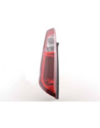 LED taillights set Ford Focus 2 5-door 08-10 red / clear