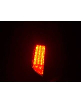 LED taillights set Ford Focus 2 5-door 08-10 red / black