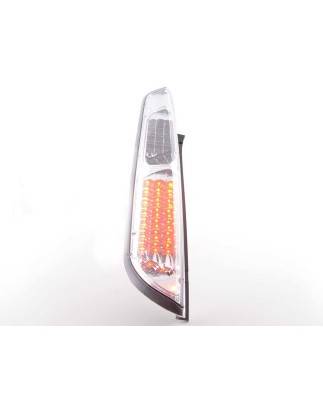 LED taillights set Ford Focus 2 5-door 08-10 chrome