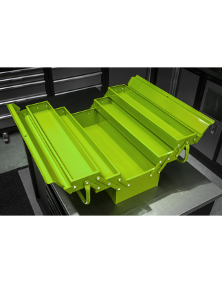 Cantilever Toolbox 4 Tray 530mm Green