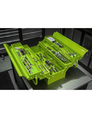 Cantilever Toolbox 4 Tray 530mm Green